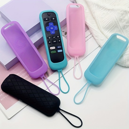 Remote Cover for Roku TV Remote Control, Battery Cover for TCL Hisense Roku TV Steaming Stick 4k 4K+ Roku Voice Remote Remote Cover for Roku TV Remote Control, Battery Cover for TCL Hisense Roku TV Steaming Stick 4k 4K+ Roku Voice Remote