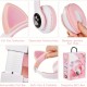 Wireless Headphones With Mic, Led Light Up Cat Over Ear Wireless Headphones For IPad/Tablet/PC/School, Birthday Gifts For Girls Wireless Headphones With Mic, Led Light Up Cat Over Ear Wireless Headphones For IPad/Tablet/PC/School, Birthday Gifts For Girls