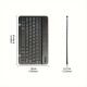 Portable Mini Wireless 10 Inch Keyboard Suitable For IPad, IPad Pro, IPad Mini, IPad Air, Rechargeable Ultra-thin Wireless Keyboard Suitable For IPhone/Samsung Tablet Smartphone For IOS/Android Windows Portable Mini Wireless 10 Inch Keyboard Suitable For IPad, IPad Pro, IPad Mini, IPad Air, Rechargeable Ultra-thin Wireless Keyboard Suitable For IPhone/Samsung Tablet Smartphone For IOS/Android Windows