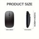 Rechargeable 5.2 BT Wireless Mouse - Compatible with Macbook Air, Xiaomi Pro Mouse, Matebook Laptop, IPad Tablet, MatePad Rechargeable 5.2 BT Wireless Mouse - Compatible with Macbook Air, Xiaomi Pro Mouse, Matebook Laptop, IPad Tablet, MatePad